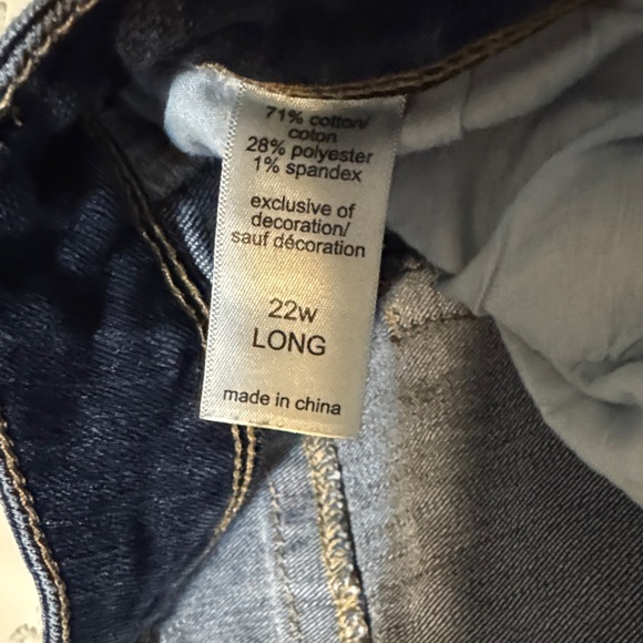 Maurices Dark Blue Flare Jeans - Picture 3 of 4